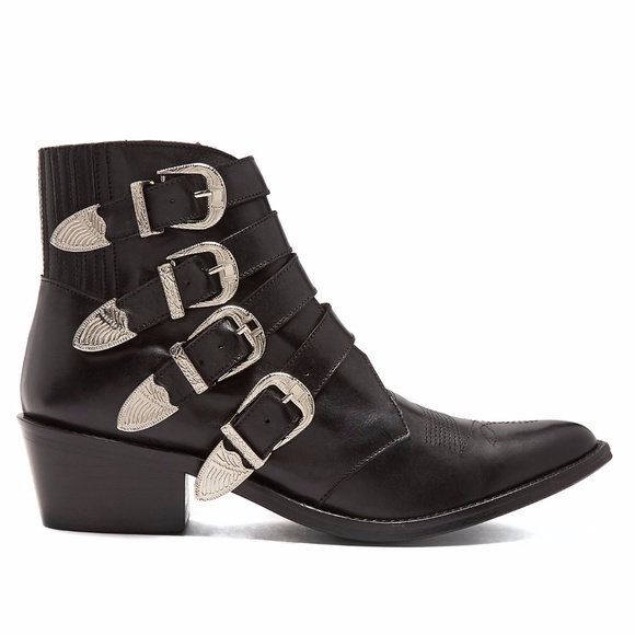 toga pulla buckled booties